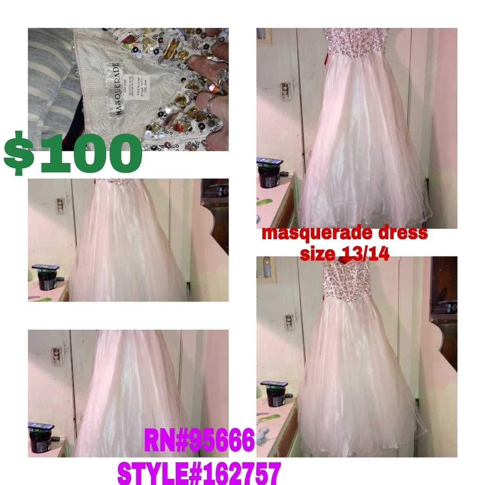 Masquerade wedding dress